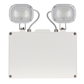 ESP (EMNMIP65SPOT) LED 2 X 3W IP65 NON MAINTAINED EMERGENCY WHITE TWIN SPOT