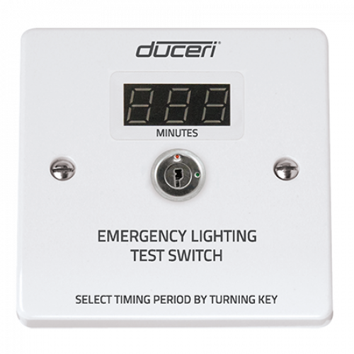 ESP (EMTSLCD) Emergency Light Test Switch with Digital Display