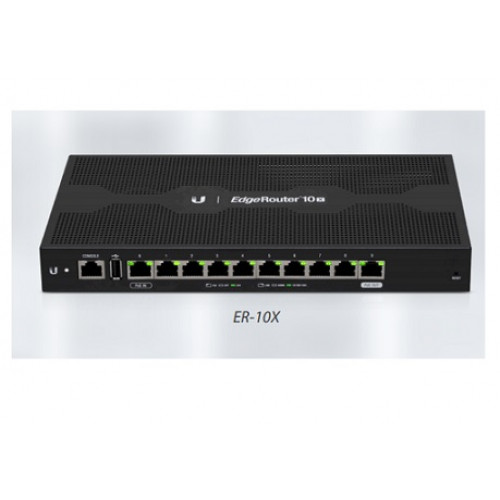 UniFi, ER-10X, Gigabit EdgeRouter 10X with PoE