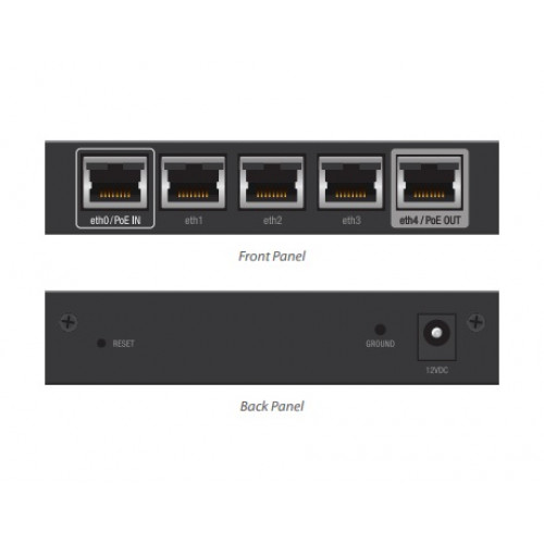 UniFi, ER-X, Gigabit Ethernet EdgeRouter X, 5-Port