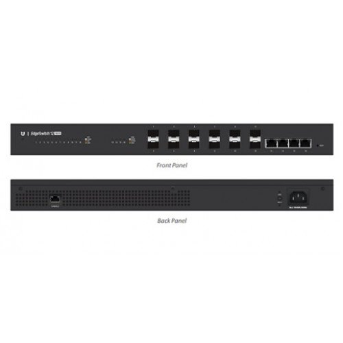 UniFi, ES-12F, Gigabit Fiber EdgeSwitch 12