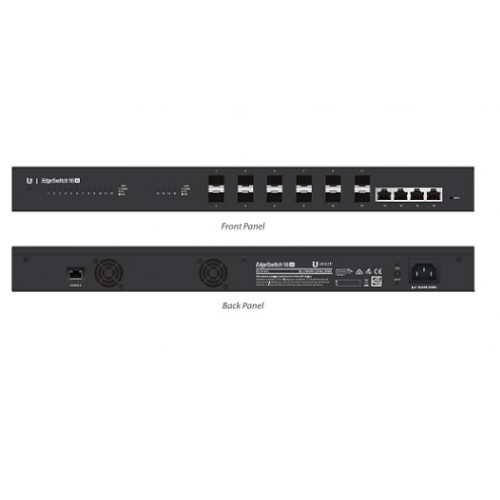 UniFi, ES-16-XG, Managed Aggregation EdgeSwitch, 16-Port, 10G