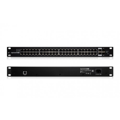 UniFi, ES-48-750W, Edge Gigabit Switch with SFP, PoE+ 48-Port, 750W