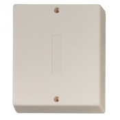 ES071W, Junction Box, 20 Way Plus 2 for Tamper, Beige