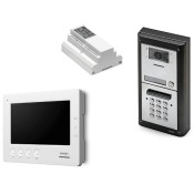 Videx, ESVKC-1/6788, 2 Wire Videokit - 1 Button/Flush Mount, 7" Handsfree Monitor