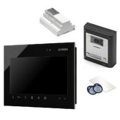 Videx, ESVKX-2/KRV782B, 2 Wire Videokit - 2 Button/Flush Mount W/ 7" Monitor