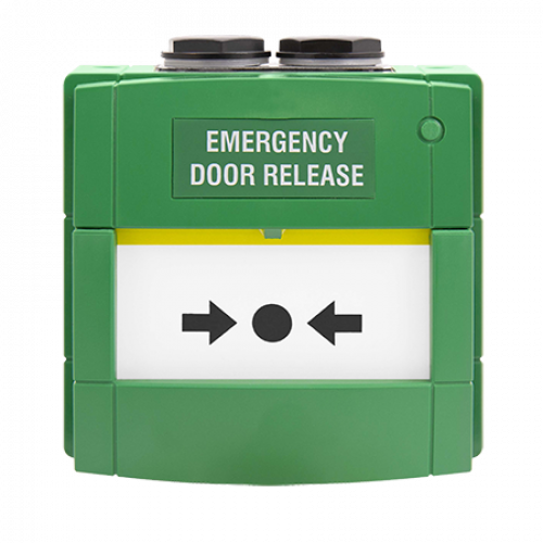 ESP (EVEBGEXT) EMERGENCY DOOR RELEASE GREEN CALL POINT IP67