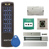 ESP (EZTAG3PROBC) Black Proximity Keypad and Contactless Exit Button Door Entry Kit