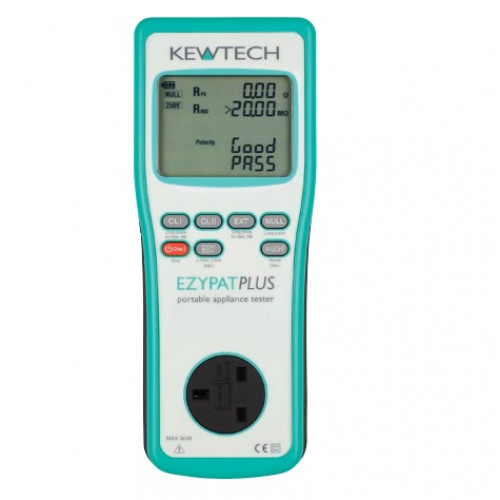 EZYPATPLUS, Manual PAT Tester, Auto Test Sequence, + 110/230v Leakage Batt Power