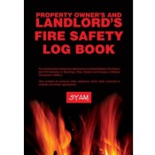 SYAM (FAB/LLB) Landlord's Fire Safety Log Book, A5 Format