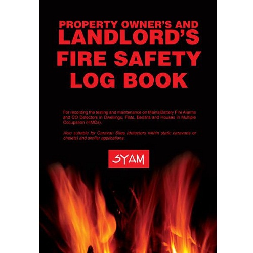 SYAM (FAB/LLB) Landlord's Fire Safety Log Book, A5 Format