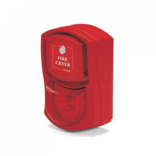 FC3/A/R/R/S, Fire-Cryer Plus - Red with Red Beacon Standard Base