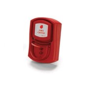 FCS/A/R/R/S, Wall Mounted Fire-Cryer, Red, Red Indicator, Shallow Base