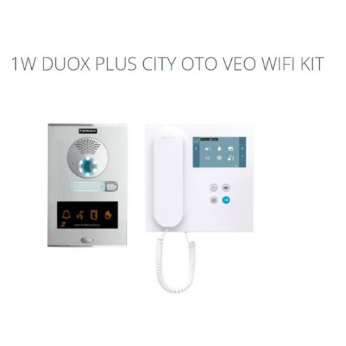 FERMAX 49081, 1W DUOX PLUS CITY OTO VEO WIFI KIT