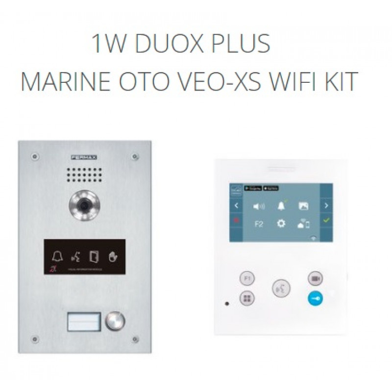 FERMAX 50781, 1W DUOX PLUS MARINE OTO VEO-XS WIFI KIT