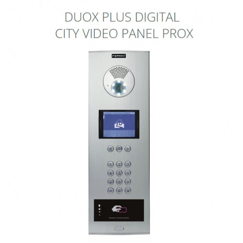 FERMAX 73811, DUOX PLUS DIGITAL CITY VIDEO PANEL PROX