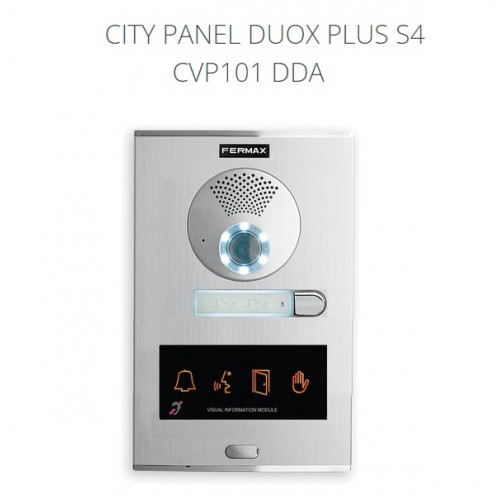 FERMAX 73891, CITY PANEL DUOX PLUS S4 CVP101 DDA