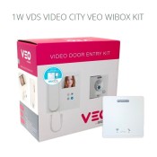 FERMAX 94111, 1W VDS VIDEO CITY VEO WIBOX KIT