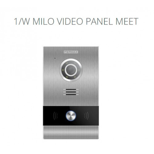 FERMAX 953303, 1/W MILO VIDEO PANEL BLACK MEET