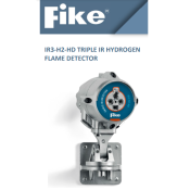 FIK-IR3-H2-HD-AS11, TRIPLE IR HYDROGEN Detector, HD video output, M25 conduit openings