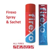 FIREXO-SP/SA, Firexo Spray & Sachet Fights any fire, FAST