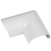 D-Line, FLDB3015W, 30x15mm Clip-Over Door Top Bend White