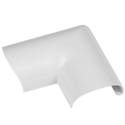 D-Line, FLDB3015W, 30x15mm Clip-Over Door Top Bend White