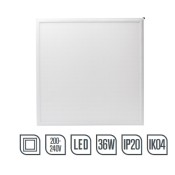 Red Arrow, FLP6636-60, Fortress LED Panel 36W 595x595mm 6000K UGR<19