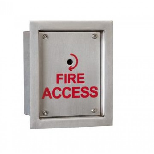 RGL, FMS-FLUSH, Stainless Steel Fireman's Switch - Flush Housing