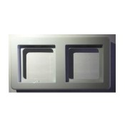 KP06 LCD Keypad Frame 2 Gang, White (FR2-CYT-WH)