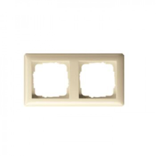 KP06 LCD Keypad Frame E2 Gang, Pure White (FR2-E2-PW)