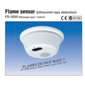 FS-3500E, Flame Sensor with Dual Message Output: Up to 10m / 7cm Flame, Battery or DC Operation