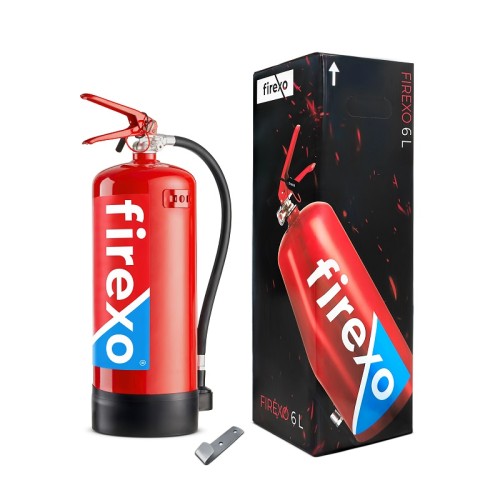 FIREXO-6L (809-765-347-876), Firexo 6 Litre Red Fire Extinguisher
