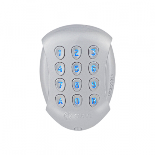 CDV (GALEO-W) Digicode® keypad with Wiegand output