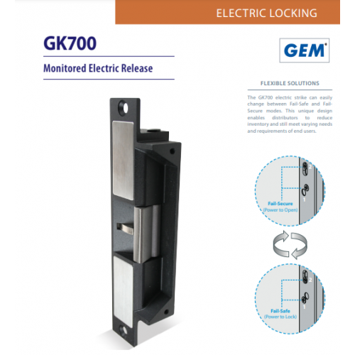 ICS (GK700) MONITORED ELECTRIC RELEASE