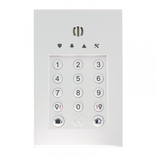 GKP-S8M, Wireless LED keypad with sounder and TAG reader
