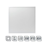 Red Arrow, GLP6636-60, Garrison LED Panel 36W 595x595mm 6000K