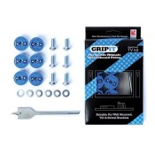 GripIt (GTVKIT) Plasterboard Fixing TV Kit - 6 Pieces