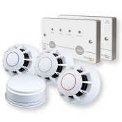 C-TEC (HAK/1) HUSH-ACTIV BS Grade C Stand-Alone Domestic Fire Alarm Kit