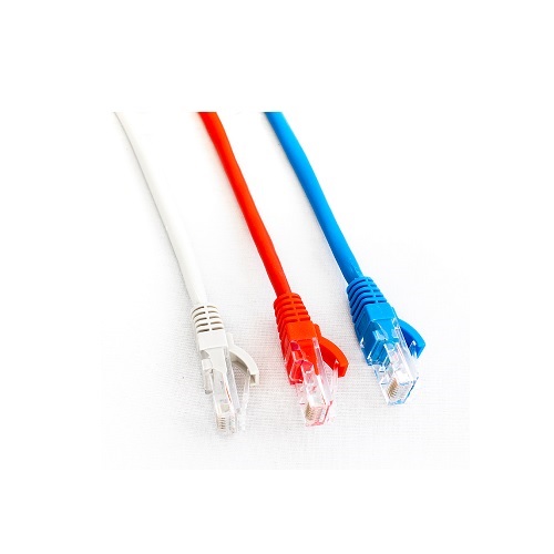 HAY-RJ45BL0.5MCAT5, Cat 5e Patch Lead 0.5m in Blue (Pack of 5)