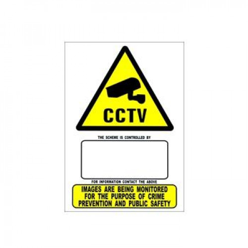 HAY-WSA5, A5 CCTV Warning Sign