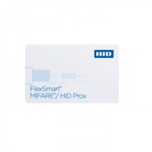 HID-1431, HID Prox / Mifare 1k Combination Card - White, ISO Type