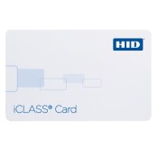 HID-2003, iClass 32K Proximity Smart Card, White, ISO Type 16k/2+16k/1