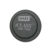 HID-2064, iClass 32k Smart Adhesive Tag - 32k Bits with 16k/16+16k/1