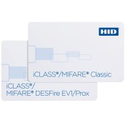 Controlsoft, HID-2620, iClass 2k/ Mifare 1k/ HID Prox Combination Card - White