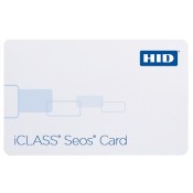 HID-5005, iClass SEOS 16K Proximity Smart Card - White, ISO Type