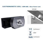 CDV (HSM-600S) Single high security micro maglock 680kg