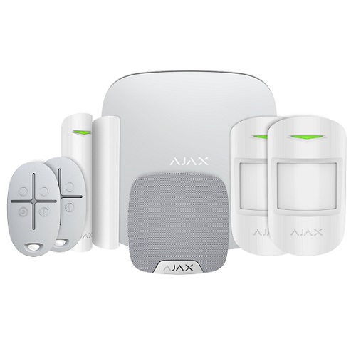 AJAX (Hub kit 2 - White) Starter Kit for Security System