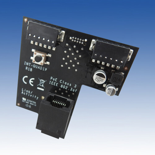 Takex (INT-QUADIP) IP Interface module for PB Quad Beams - Poe