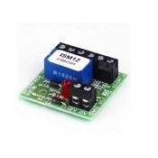 IS (IS M12/4) 12v (2Amp) Mini Double-Pole Polarised Relay - Stripe of 4 Modules